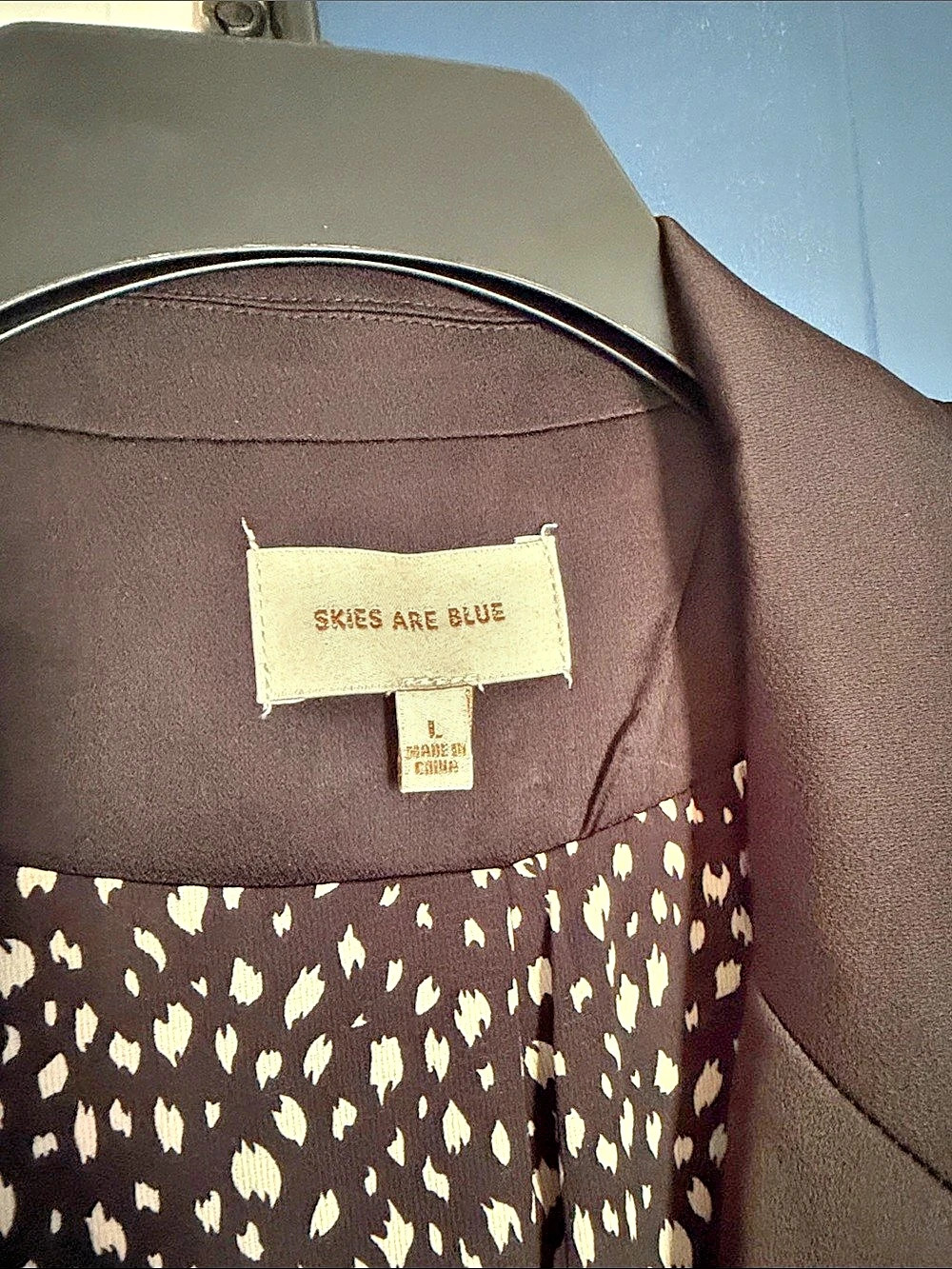 Skies Are Blue Black Ruched Sleeve Blazer NWOT - Picture 2 of 5